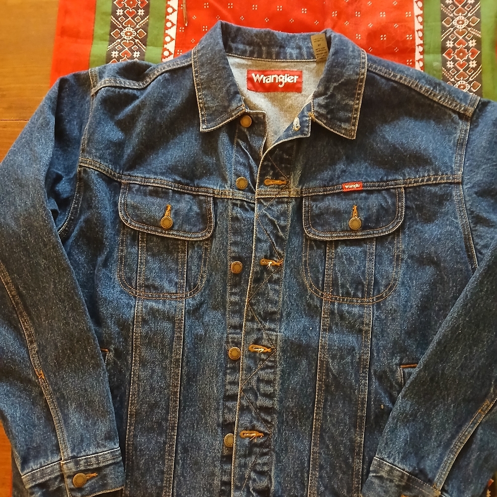 Wrangler Blue Denim Jacket - Picture 3 of 6